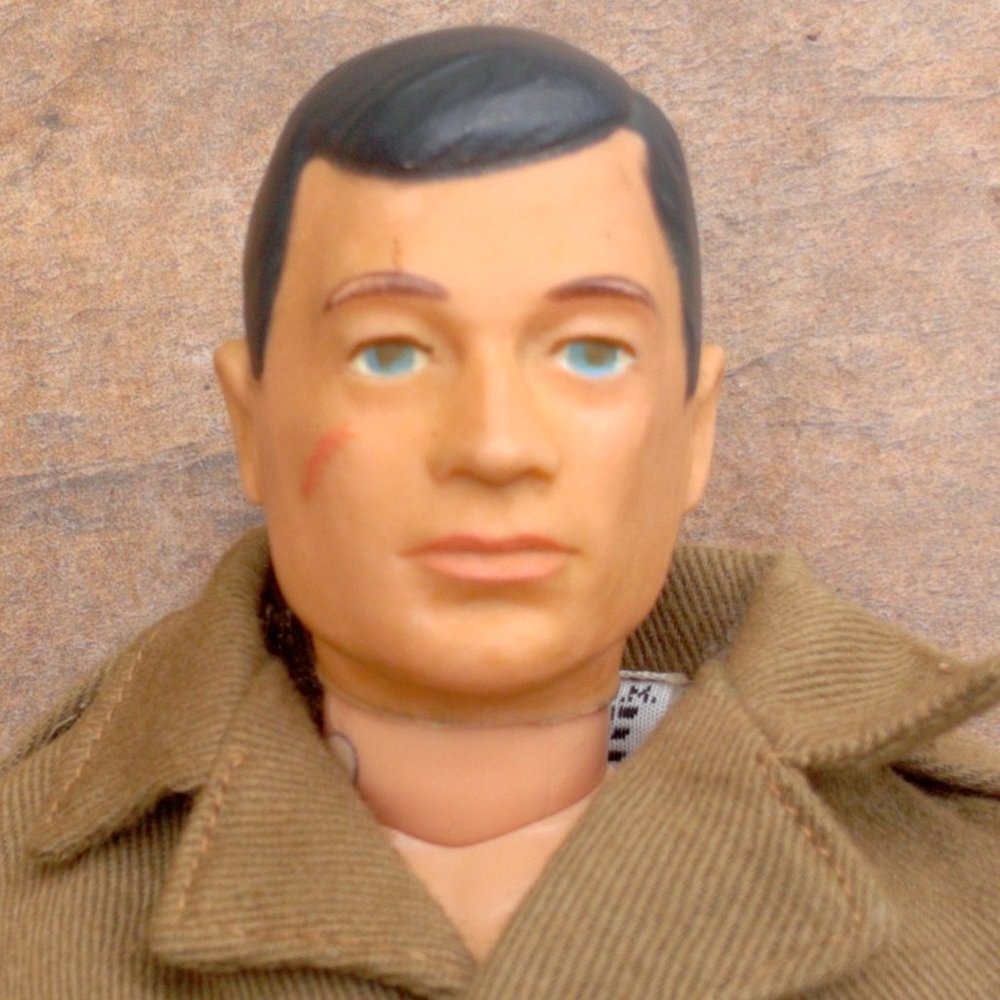 Vintage 1964 GI Joe with Communications Box Headphones - Picture 13 of 15